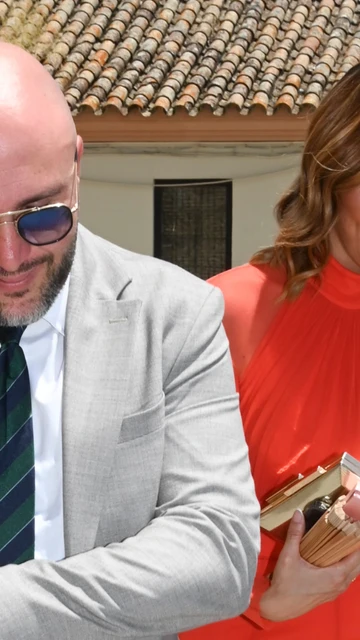 Kiko Rivera e Irene Rosales tras la comunión de su hija Ana