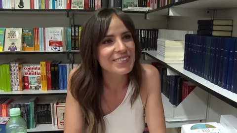 Carmen Corazzini en la Feria del libro de Madrid Carmen Corazzini en la Feria del libro de Madrid