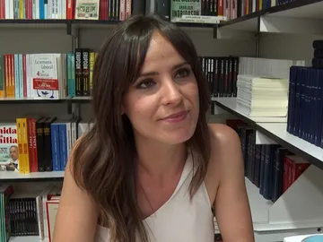 Carmen Corazzini en la Feria del libro de Madrid Carmen Corazzini en la Feria del libro de Madrid