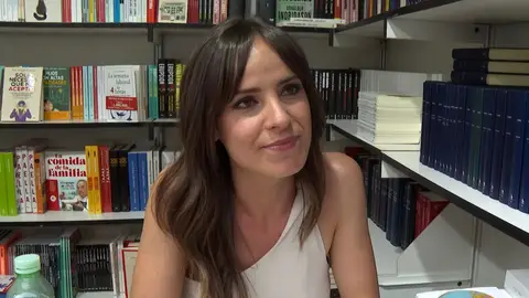 Carmen Corazzini en la Feria del libro de Madrid Carmen Corazzini en la Feria del libro de Madrid