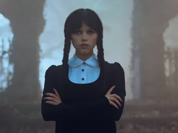 Jenna Ortega en Miércoles temporada 2 Jenna Ortega en Miércoles temporada 2
