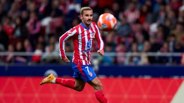 Antoine Griezmann, en un partido con el Atlético de Madrid