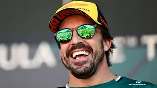 Fernando Alonso durante el GP de España 2025 Fernando Alonso durante el GP de España 2025