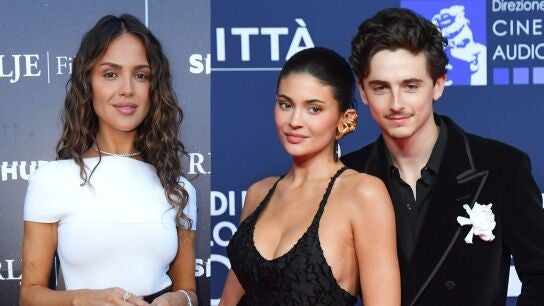 Eiza Gonz&aacute;lez y Kylie Jenner con Timoth&eacute;e Chalamet