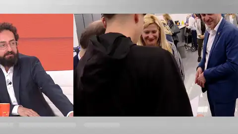 Joaquín Manso en Espejo Público. Joaquín Manso en Espejo Público.