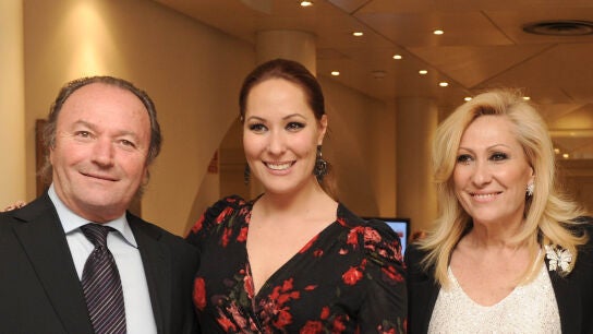 Amador Mohedano, Rosario y Rosa Benito, en 2012