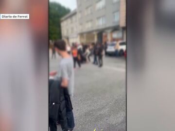 Pelea en Ferrol