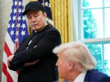 Musk contra Trump y su política fiscal: "Es una abominación repugnante" Musk contra Trump y su política fiscal: "Es una abominación repugnante"