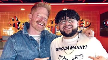 Jesse Tyler Ferguson y Rico Rodriguez de Modern Family