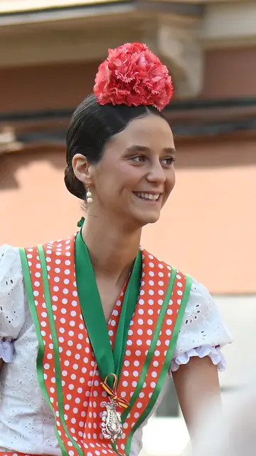 Victoria Federica con el vestido de la infanta Elena Victoria Federica con el vestido de la infanta Elena