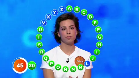 Del arranque de diez aciertos de Rosa a la brutal remontada de Manu: el empate más apasionante en El Rosco Del arranque de diez aciertos de Rosa a la brutal remontada de Manu: el empate más apasionante en El Rosco