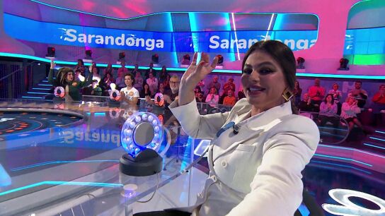 Marisa Jara se anima a bailar tras vencer en La Pista, instigada por Roberto Leal 