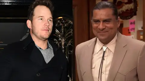 Chris Pratt y Jonathan Joss Chris Pratt y Jonathan Joss