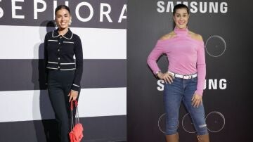 Rocío Camacho y Carolina Marín