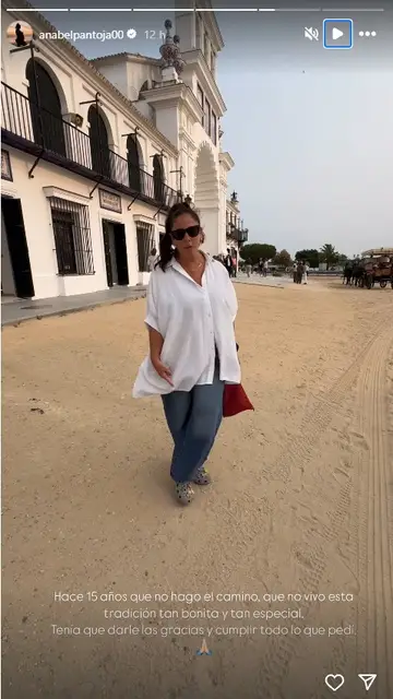 Anabel Pantoja vuelve a El Rocío Anabel Pantoja vuelve a El Rocío