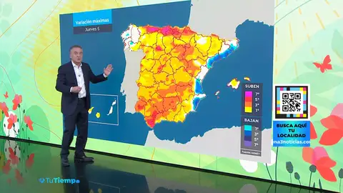 La previsión del tiempo de Roberto Brasero La previsión del tiempo de Roberto Brasero