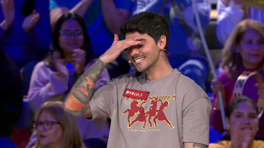 Marcos arriesga con la &uacute;ltima palabra y se corona finalista con un panel de 1.425 euros: &ldquo;Me quer&iacute;a sonar, pero no lo ten&iacute;a del todo claro&rdquo;
