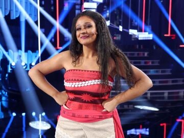 Esperansa Grasia lanza su deseo tras ganar como Vaiana: “Quiero ser finalista”