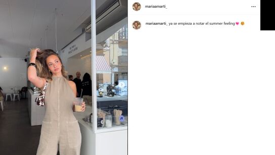 Maria Mart&iacute;, influencer lifestyle