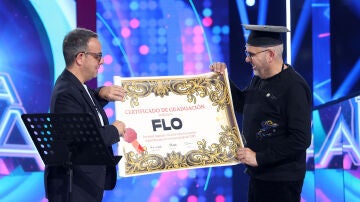 El presidente lo hace oficial: ¡Flo se gradúa como jurado de Tu cara me suena!