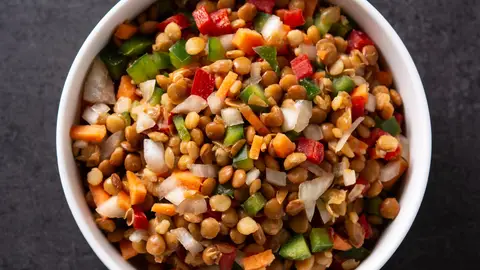 Ensalada de lentejas Ensalada de lentejas
