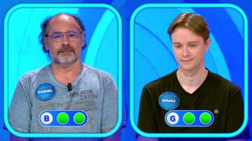 Impactante récord de Manu: juega contra Daniel su Silla Azul más larga en Pasapalabra