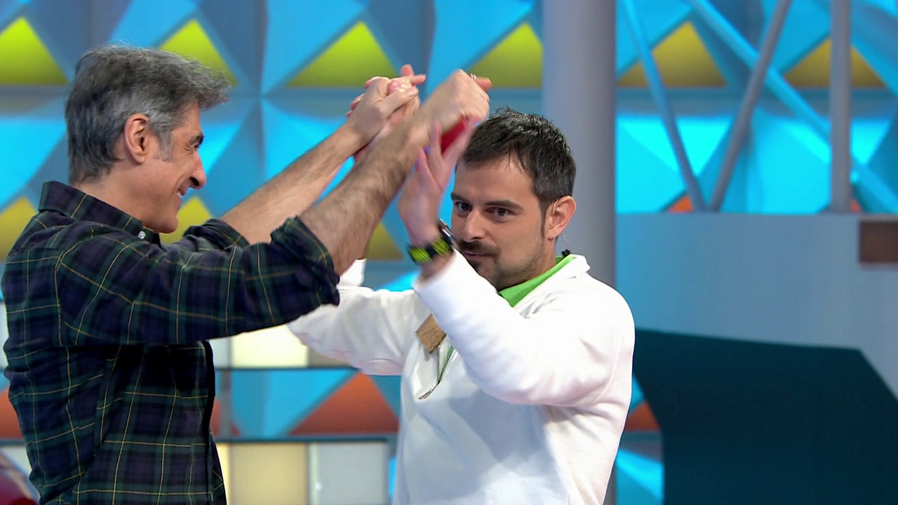 Jorge Fernández, impresionado con la jugada de Álvaro Jorge Fernández, impresionado con la jugada de Álvaro