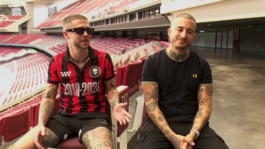 Natos y Waor, preparados para llevar el rap a lo m&aacute;s alto abarrotando el Metropolitano: &ldquo;Es el cl&iacute;max de nuestra carrera&rdquo;