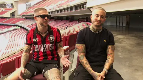 Natos y Waor, preparados para llevar el rap a lo más alto abarrotando el Metropolitano: “Es el clímax de nuestra carrera” Natos y Waor, preparados para llevar el rap a lo más alto abarrotando el Metropolitano: “Es el clímax de nuestra carrera”