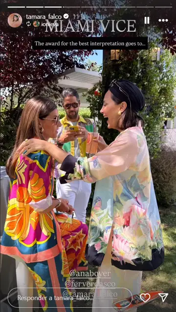 Tamara Falcó y Ana Boyer en el cumpleaños de Íñigo Onieva Tamara Falcó y Ana Boyer en el cumpleaños de Íñigo Onieva