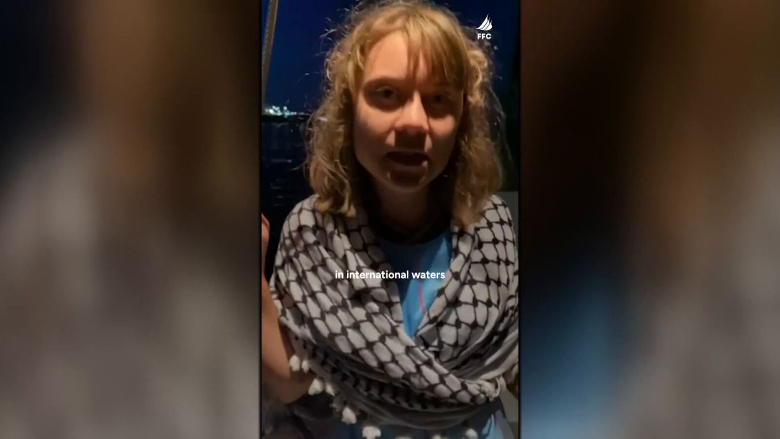 Israel intercepta el barco con ayuda para Gaza en el que viajaba Greta Thunberg: 