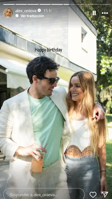 Alejandra Onieva junto a su hermano, Íñigo Onieva Alejandra Onieva junto a su hermano, Íñigo Onieva