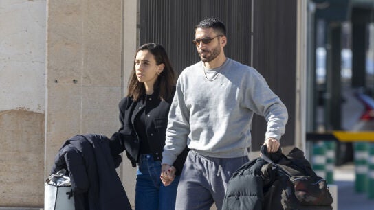 Rebeca Toribio y Miguel &Aacute;ngel Silvestre, en febrero de 2025