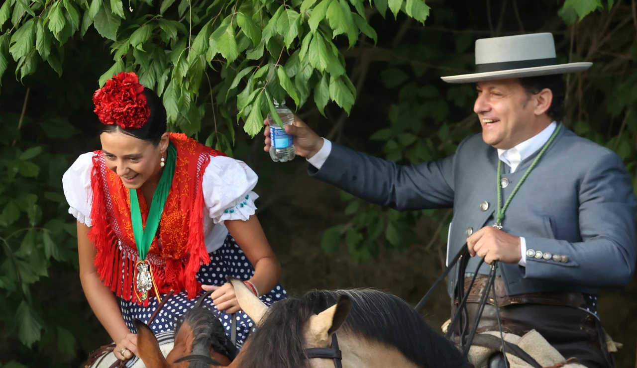Victoria Federica recibe el bautizo en El Rocío