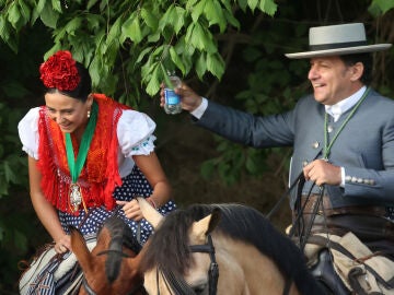 Victoria Federica recibe el bautizo en El Roc&iacute;o