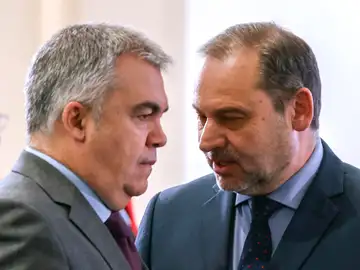 Santos Cerdán y Ábalos Santos Cerdán y Ábalos