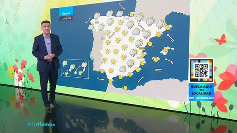 César Gonzalo: "Las granizadas regresan al este de la Península" César Gonzalo: "Las granizadas regresan al este de la Península"