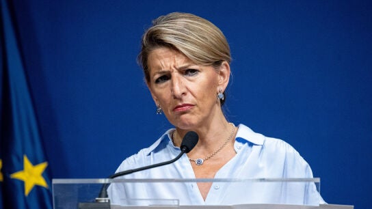 La vicepresidenta segunda y ministra de Trabajo y Econom&iacute;a Social, Yolanda D&iacute;az