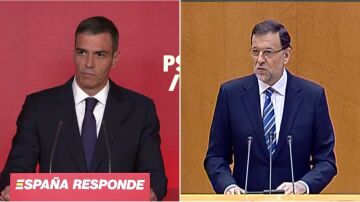Pedro Sánchez y Mariano Rajoy