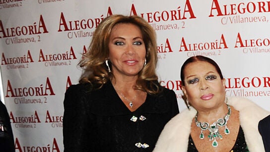 Norma Duval y Sara Montiel, en 2011