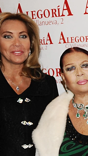 Norma Duval y Sara Montiel, en 2011