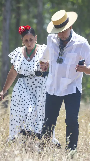 Anabel Pantoja, en El Rocío 2025 Anabel Pantoja, en El Rocío 2025