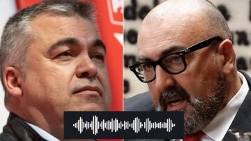 Santos Cerdán y Koldo García 