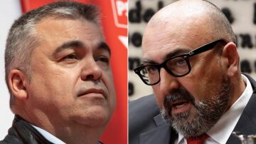 Santos Cerdán y Koldo García