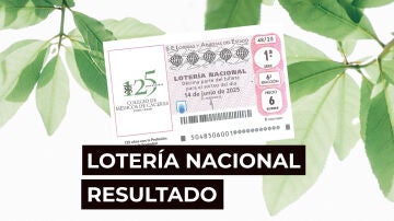Sorteo Lotería Nacional: Comprobar décimo de hoy sábado 14 de junio, en directo