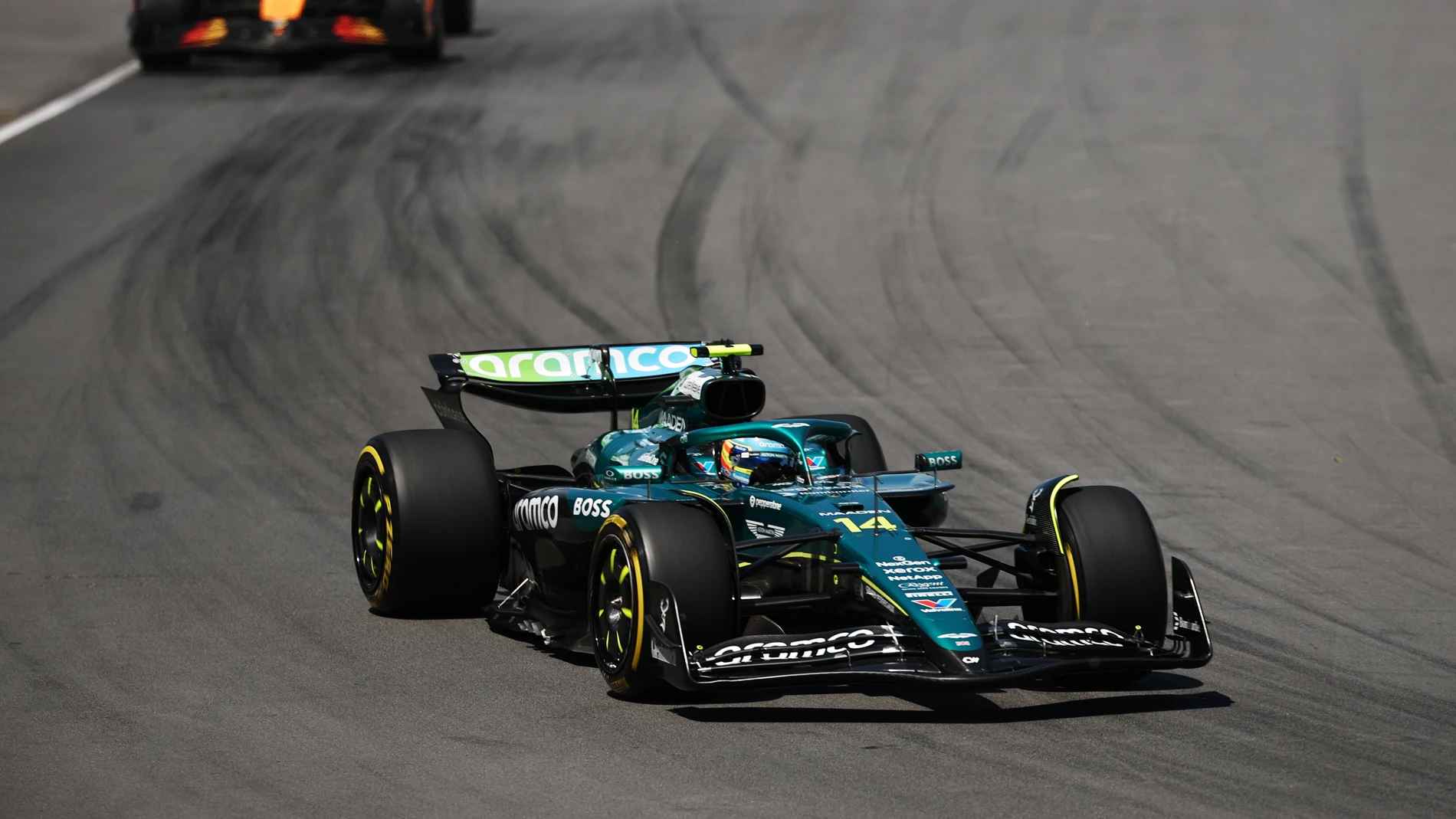 Fernando Alonso durante el GP de Canadá 2025 Fernando Alonso durante el GP de Canadá 2025