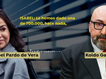 Audio entre Isabel Pardo y Koldo García