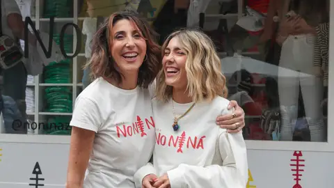 Paz Padilla y Anna Ferrer con ropa de su marca NoNiNá Paz Padilla y Anna Ferrer con ropa de su marca NoNiNá
