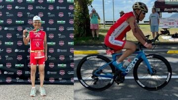 Hiromu Inada, en el Ironman 70.3 de Cairns