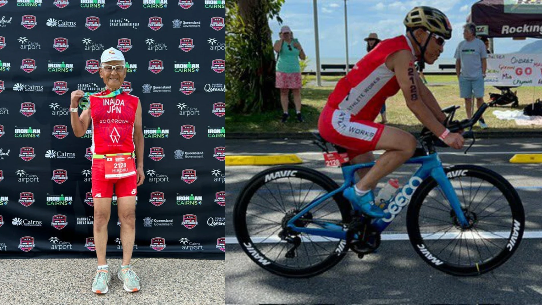 Hiromu Inada, en el Ironman 70.3 de Cairns Hiromu Inada, en el Ironman 70.3 de Cairns